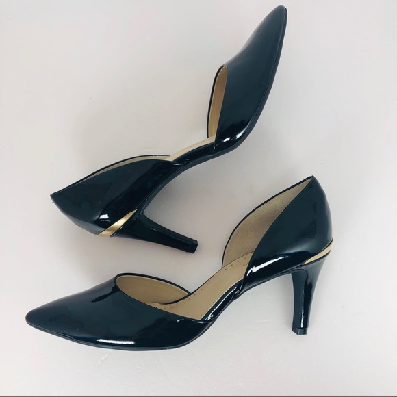 Adrienne Vittadini Shoes - Adrienne Vittadini Black Patent Leather Pumps